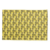 ビッグ・イエロースクールバスの運転手の輸送 枕カバー (裏面)