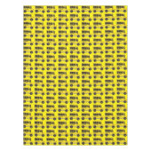 ビッグ・イエロースクールバスの運転者教育教室 テーブルクロス (正面)