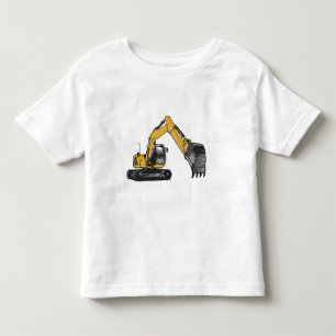 ビッグ・イエロー・ショベル トドラーTシャツ
