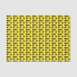 ビッグ・イエロー・スクールバス・ドライバー先生教育 薄葉紙