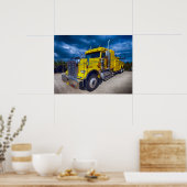 ビッグ・イエロー・トウ・トラック ポスター (キッチン)