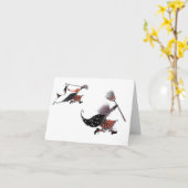 ビッグ・ウィッチ・リトル・ウィッチ カード (黄色い花)