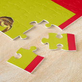 ビッグ・ウルフ葉巻ラベル ジグソーパズル (側面)