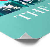 ビッグ・エビ旅行アイコンBallina Australia ポスター (角)