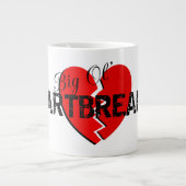 ビッグ・オルのハートブレイカー・ジャンボマグ ジャンボコーヒーマグカップ (正面)