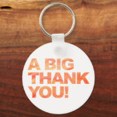 ビッグ・オレンジ・サンキュー キーホルダー (正面)