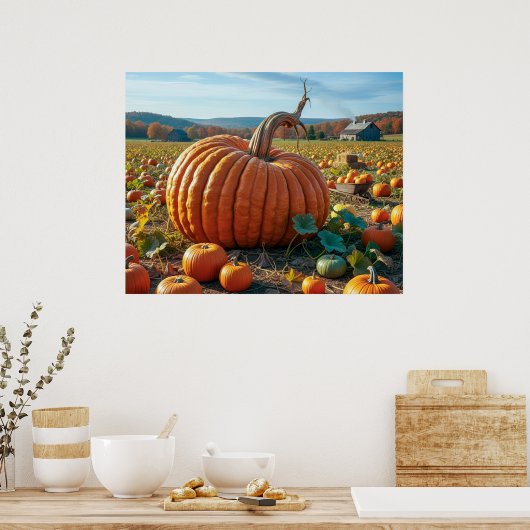 ビッグ・オレンジ ポスター (キッチン)