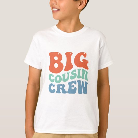 ビッグ・カズン・クルー Tシャツ (正面)