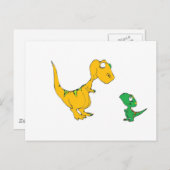 ビッグ・ガイ&リル・ガイ ポストカード (正面/裏面)