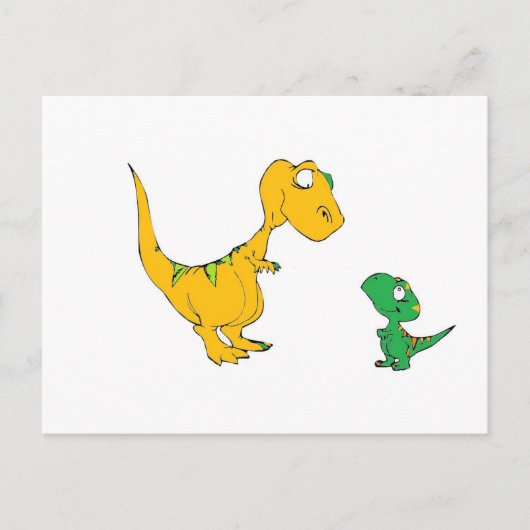 ビッグ・ガイ&リル・ガイ ポストカード (正面)