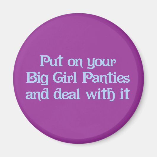 ビッグ・ガール・パンティ マグネット (正面)