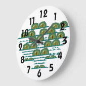 ビッグ・クロック ラージ壁時計 (傾斜)