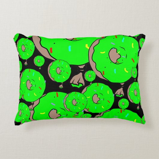 ビッグ・グリーン・ユムタム アクセントクッション (正面)