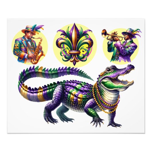 ビッグ・ゲーター フォトプリント            (正面)