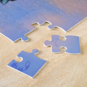 ビッグ・コモン・レイブン – ミグン絵画ズ・バードコレクション ジグソーパズル (側面)