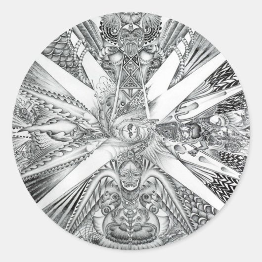 ビッグ・サプライズのシール ラウンドシール (正面)