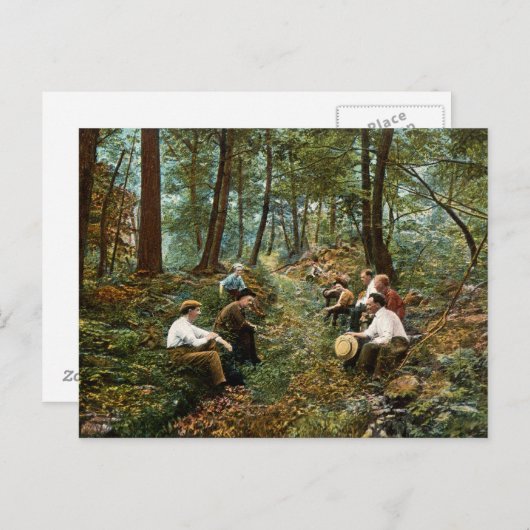 ビッグ・サベージ・マウンテンヴィンテージはがき ポストカード (正面/裏面)