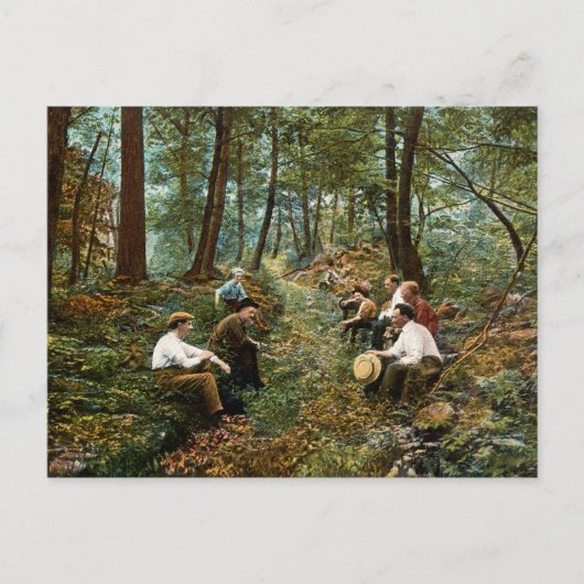 ビッグ・サベージ・マウンテンヴィンテージはがき ポストカード (正面)