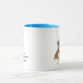 ビッグ·サンタハット犬 マグカップ (中央)