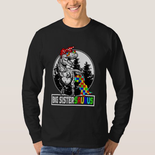 ビッグ・シスタースルーズTレックス恐竜大姉妹スルーズ Tシャツ (正面)