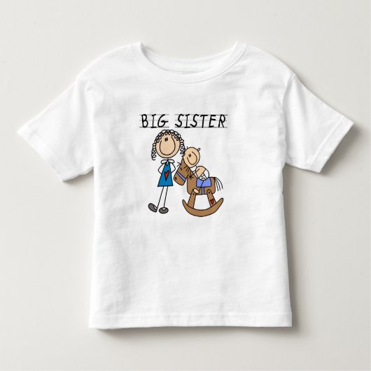 ビッグ・シスターベビーブラザーTシャツ&ギフト トドラーTシャツ (正面)