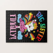 ビッグ・シスター最後にユニコーンのための女の子踊り ジグソーパズル (横)