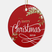 ビッグ·シスター·カスタムの写真/名前 セラミックオーナメント (左)