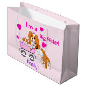 ビッグ・シスター・カバリエ・キング・チャールズスパニエル犬ついに！ ラージペーパーバッグ (正面アングル)