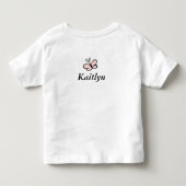 ビッグ・シスター トドラーTシャツ (裏面)