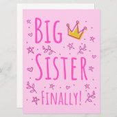 ビッグ·シスター·ファイナリー3 招待状 (正面/裏面)