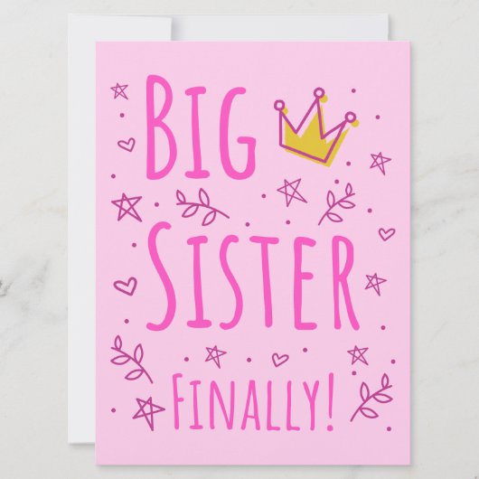 ビッグ·シスター·ファイナリー3 招待状 (正面)