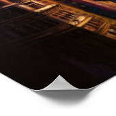 ビッグ・シティ・愛国的なアメリカ国旗の彫像リバティ・アメリカ ポスター (角)