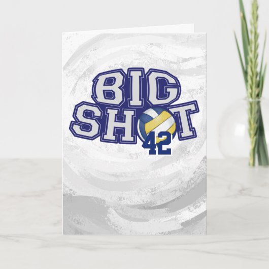 ビッグ・ショット・バレーボール カード (正面)