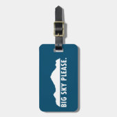 ビッグ・スカイお願い ラゲッジタグ (正面縦)