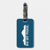 ビッグ・スカイお願い ラゲッジタグ (裏面縦)