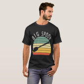 ビッグ・スプーン2021マッチングカップルの贈り物バレンタイン Tシャツ (正面フル)