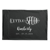 ビッグ・スプーン・リトル・スプーン結婚アニバーサリー 枕カバー (裏面-左)