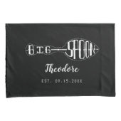 ビッグ・スプーン・リトル・スプーン結婚アニバーサリー 枕カバー (正面右)