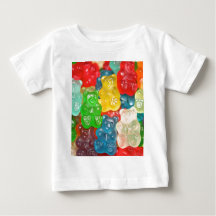 ビッグ&スモールの大きなグミベアのパターン，キャンディ，おもしろい