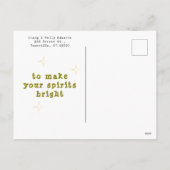 ビッグ・チーズクリスマスポストカード シーズンポストカード (裏面)