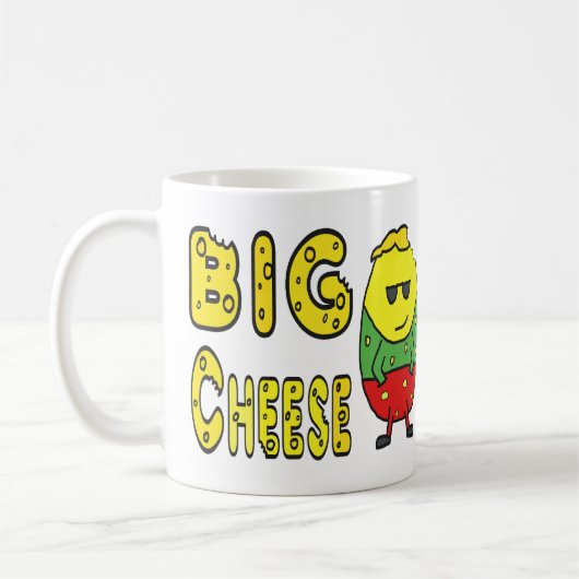 ビッグ・チーズ コーヒーマグカップ (左)