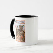 ビッグ・テント・シアター・ポスターのアリゾナ・カウボーイ マグカップ (正面左)