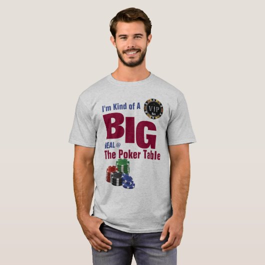 ビッグ・ディール・トランプのポーカー・テーブルTシャツの種類 Tシャツ (正面フル)