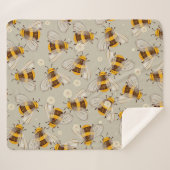 ビッグ。デジタルスケッチ シェルパブランケット (正面(横))