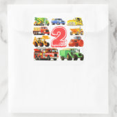 ビッグ・トラック2nd誕生日 スクエアシール (バッグ)