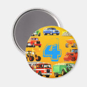 ビッグ・トラック4th誕生日 マグネット (正面/裏面)