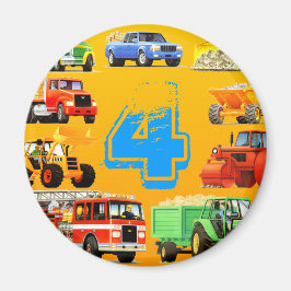 ビッグ・トラック4th誕生日 マグネット