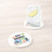 ビッグ・ニュース・サーカス誕生日Tシャツとギフト コースター (側面)