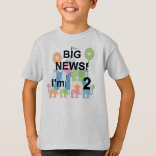 ビッグ・ニュース・サーカス誕生日Tシャツとギフト Tシャツ