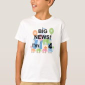 ビッグ・ニュース・サーカス4th誕生日Tシャツとギフト Tシャツ (正面)